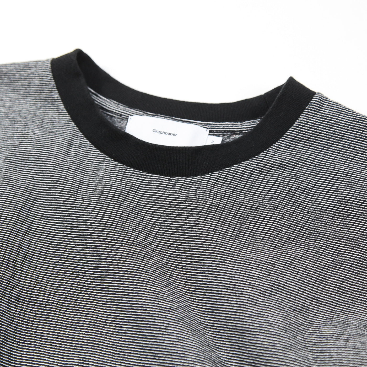 2025AW Gradient Border S/S Tee GU253-70512 2