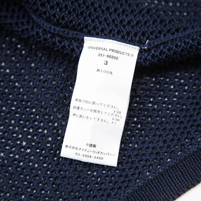 2025SS COTTON MESH S/S KNIT 251-60202 3
