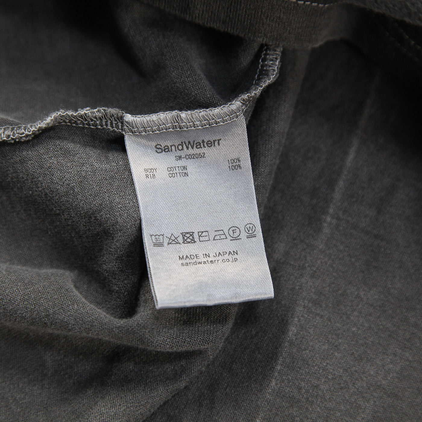2024SS "RAIN DROP" TEE SS / COTTON .JERSEY SW-C02052 2