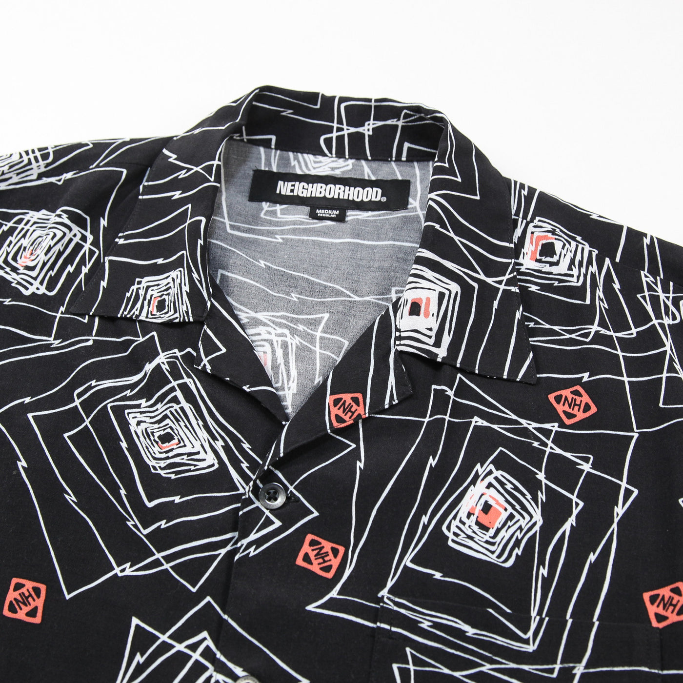 2024SS GEOMETRIC HAWAIIAN SHIRT SS 241TSNH-SHM05 M