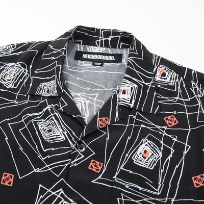 2024SS GEOMETRIC HAWAIIAN SHIRT SS 241TSNH-SHM05 M