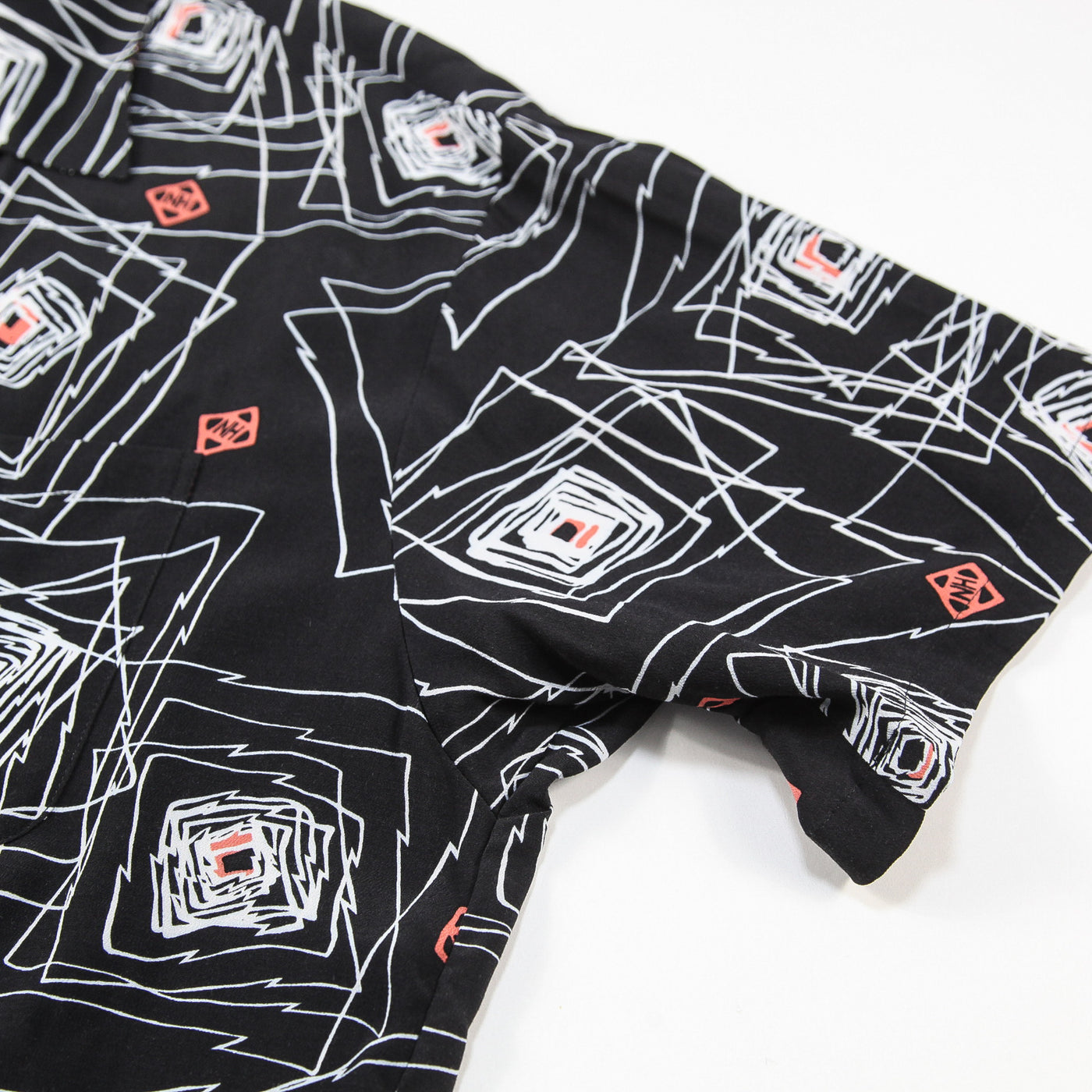 2024SS GEOMETRIC HAWAIIAN SHIRT SS 241TSNH-SHM05 M