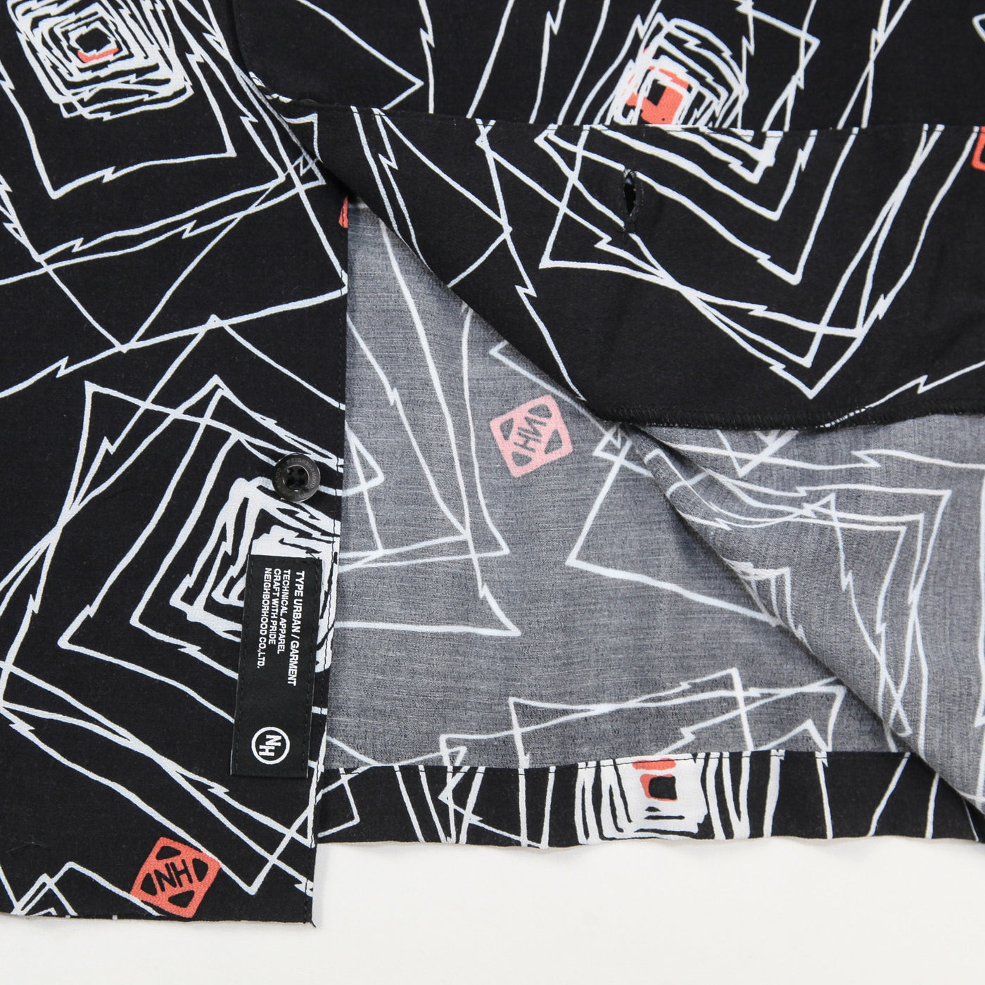 2024SS GEOMETRIC HAWAIIAN SHIRT SS 241TSNH-SHM05 M