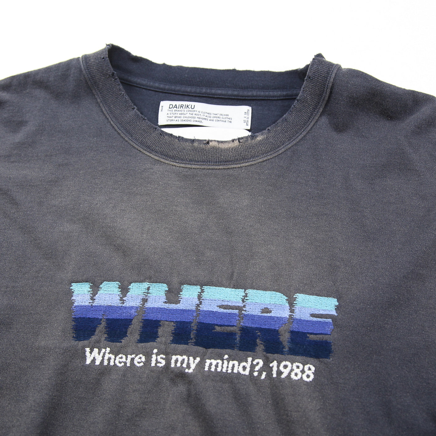 2024AW WHERE Vintage Theme Tee 24AW C-15 FREE