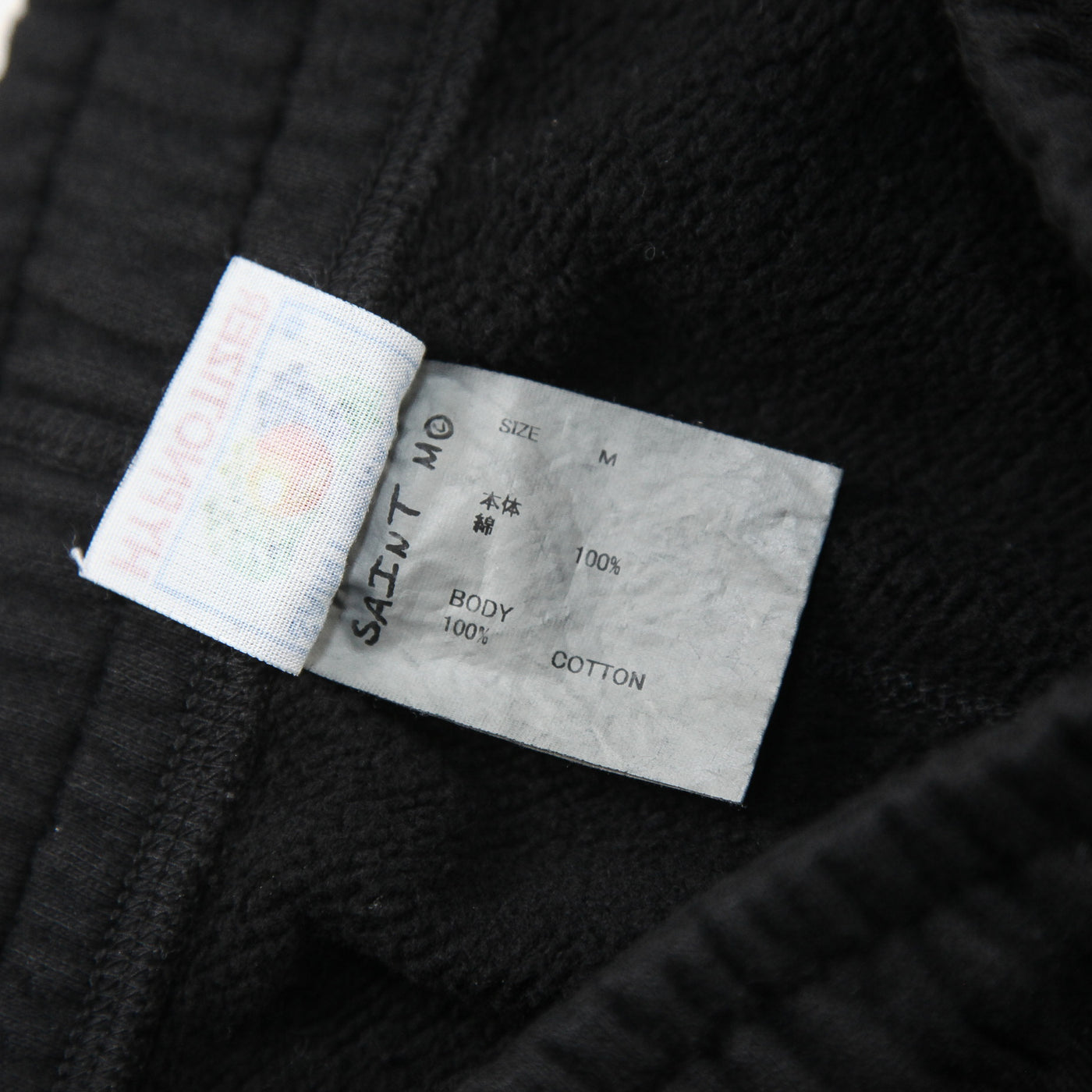 2024SS SWEAT SHORTS / SAINT / BLACK SM-YS8-0000-046 M
