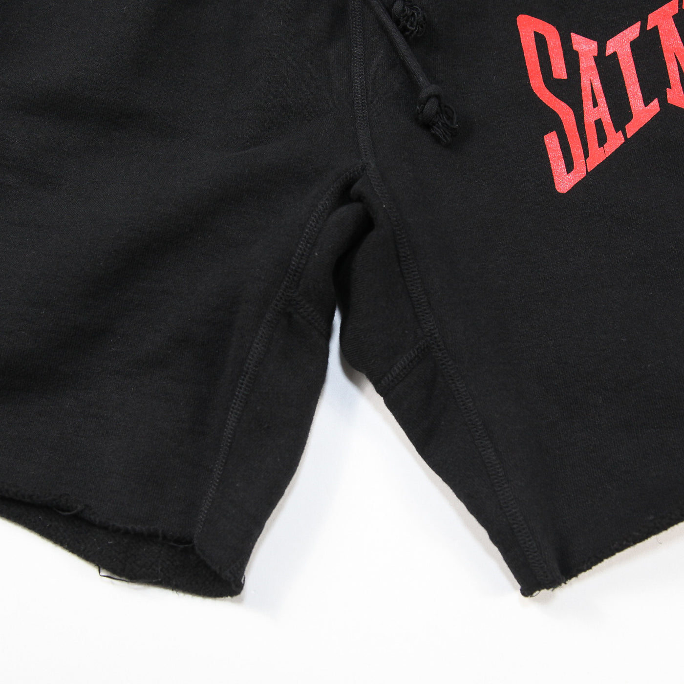 2024SS SWEAT SHORTS / SAINT / BLACK SM-YS8-0000-046 M