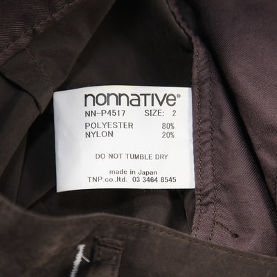2024AW DWELLER CHINO TROUSERS P/N SPLITTING TAFFETA NN-P4517 2