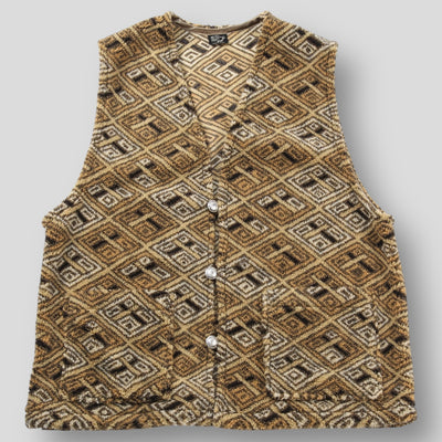 2024AW 仲津3 KUBA FLEECE VEST IMA:ZINE SP FREE