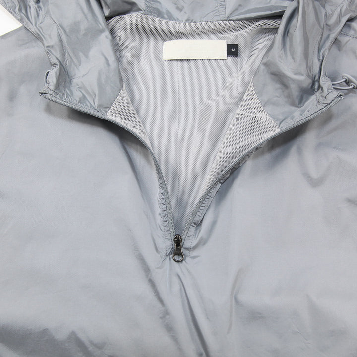 AMOMENTO 2024SS GLOSSY NYLON HALF ZIP-UP JUMPER AM24SSM04JP M