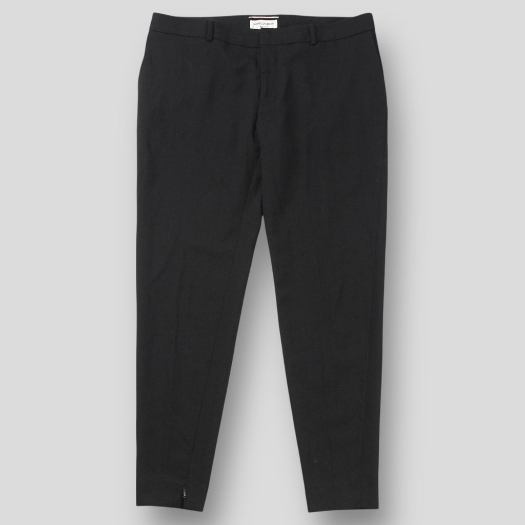 SAINT LAURENT PARIS サンローランパリ 2019AW 裾ジップ ウール