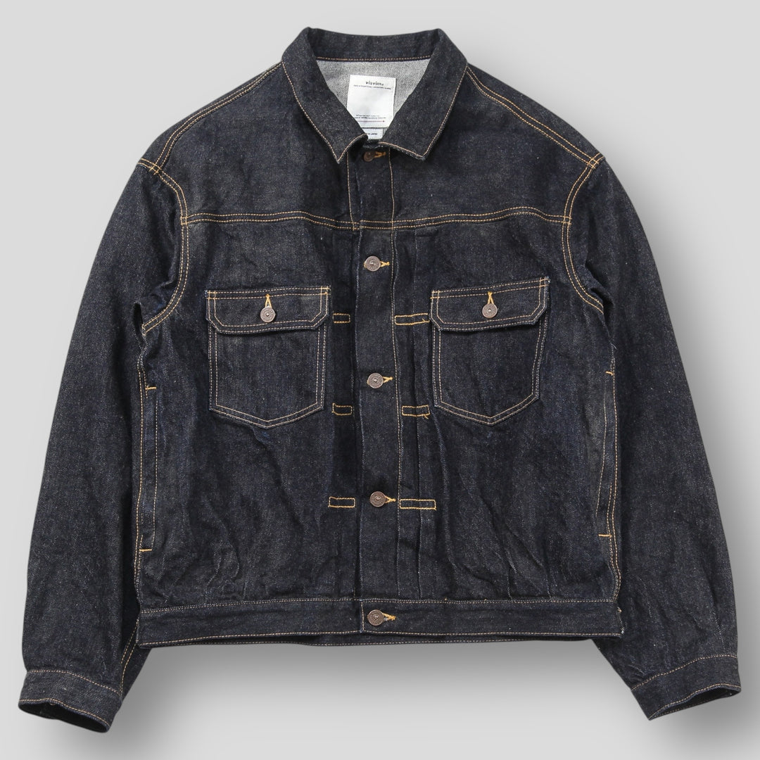 visvim / ビズビム 2023SS SS 101XX JKT RAW MUD OVERDYE