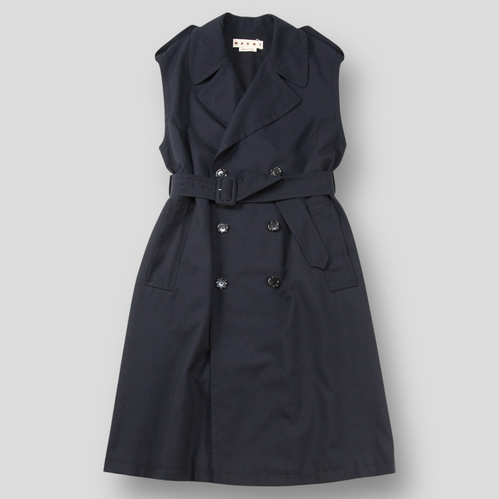 MARNI / マルニ 2020AW トロピカルウール ノースリーブ トレンチ