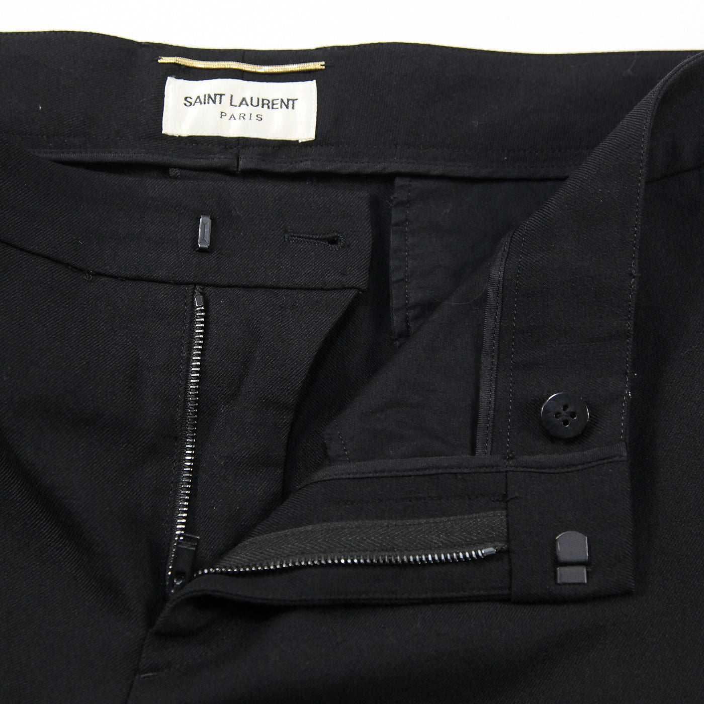 SAINT LAURENT PARIS サンローランパリ 2019AW 裾ジップ ウール