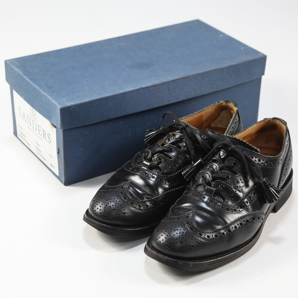 SANDERS / サンダース Full Brogue Ghillie 9734BBG UK7 / 26cm