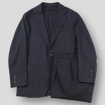 2019AW butterfly ウールジャージー ソリッド3ボタンスーツ GZS100ZJN 46