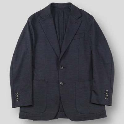 2019AW butterfly ウールジャージー ソリッド3ボタンスーツ GZS100ZJN 46