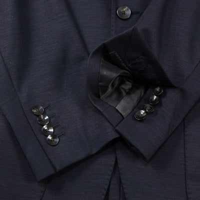 2019AW butterfly ウールジャージー ソリッド3ボタンスーツ GZS100ZJN 46