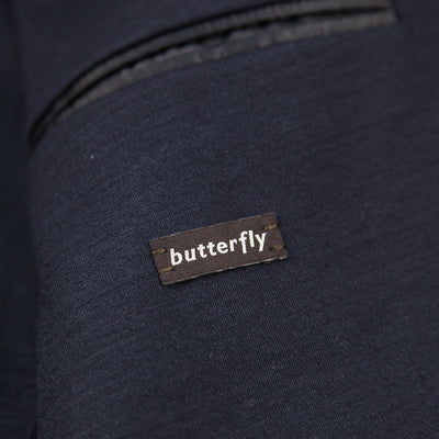 2019AW butterfly ウールジャージー ソリッド3ボタンスーツ GZS100ZJN 46