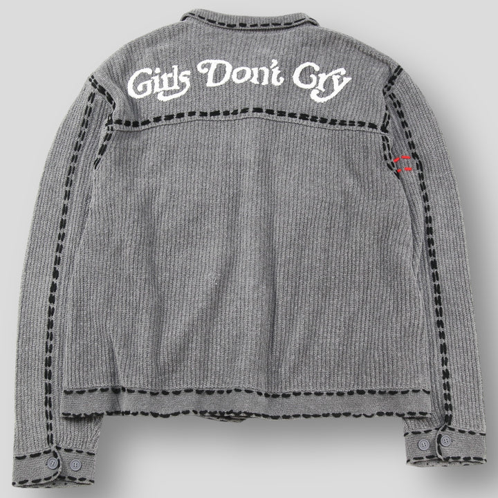 PHINGERIN x Girls Don't Cry Hand Stitched Knit Cardigan PD-232-KN