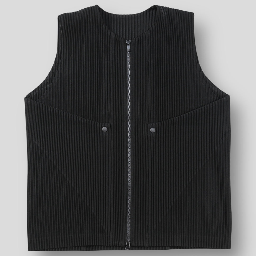 HOMME PLISSE ISSEY MIYAKE 2023AW UNFOLD VEST HP33JE365 3 – SHAFT STORE