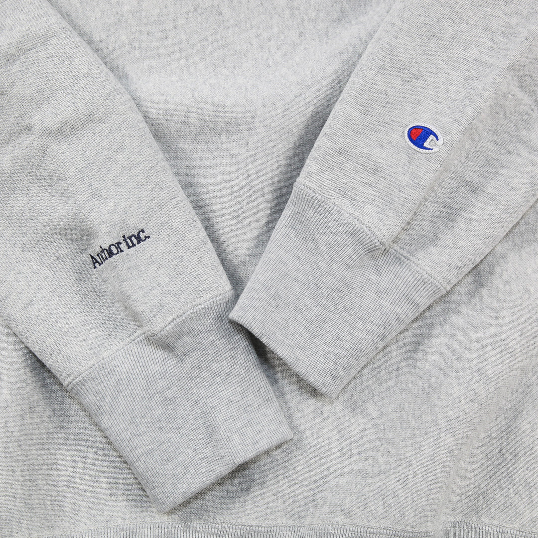 【美品】Mercedes ANCHOR INC.×Champion Sweat 新品】ANCHOR INC. x Champion 2024AW REVERSE WEAVE OFFICE Crew