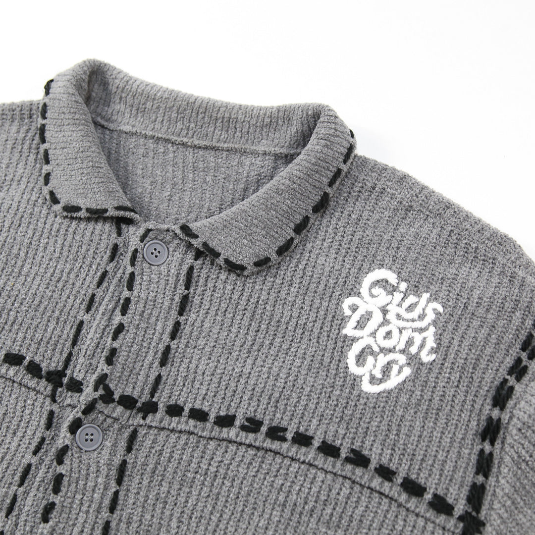 PHINGERIN x Girls Don't Cry Hand Stitched Knit Cardigan PD-232-KN