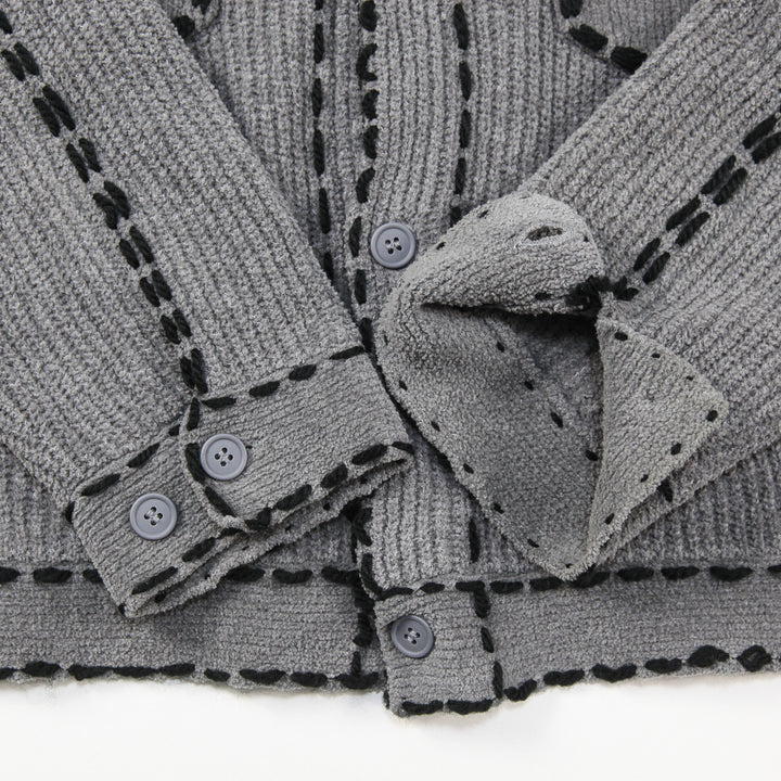 PHINGERIN x Girls Don't Cry Hand Stitched Knit Cardigan PD-232-KN