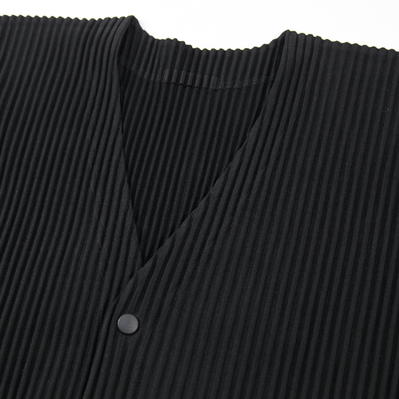 HOMME PLISSE ISSEY MIYAKE BASICS プリーツVネックカーディガン