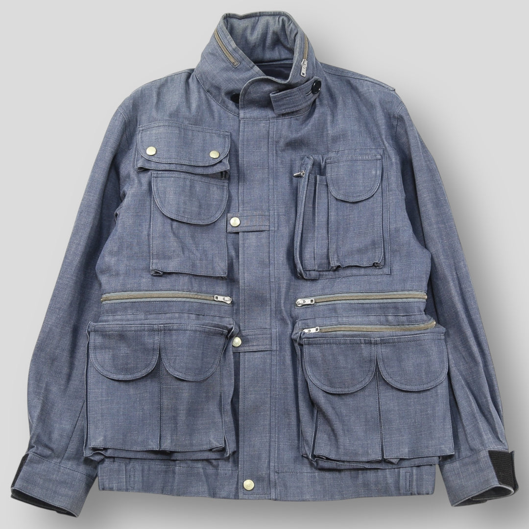 renoma Paris dakar jacket ダークブルー denim renoma PARIS / レノマ パリス DAKAR JACKET RC14AW03 1 – SHAFT STORE