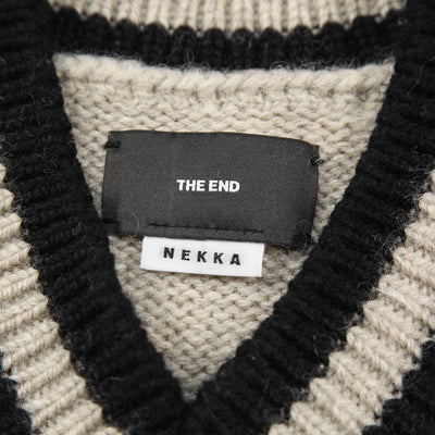 THE END x NEKKA / ジエンド 2022AW TENNIS SWEATER THE-NEK0001 L 