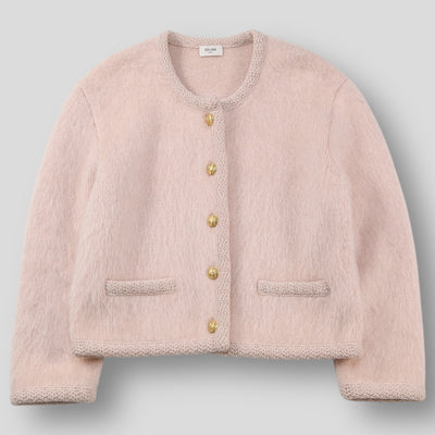 【新品】2022SS カーディガンジャケット / ブラッシュドモヘア 2A43Y270R.25PQ M
