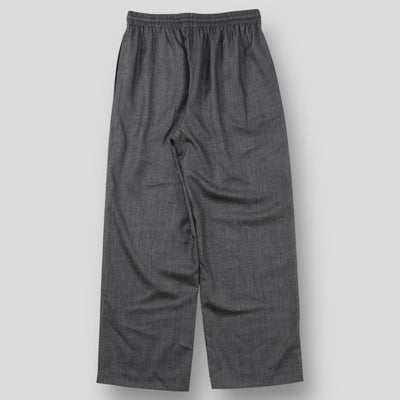 2024AW ストレート ジョギングパンツ / プリンス・オブ・ウェールズ カシミア 2P823856W.09GX 36