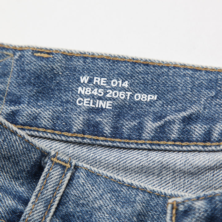 CELINE 2022AW ウェスリー ジーンズ / ピズモウォッシュ デニム