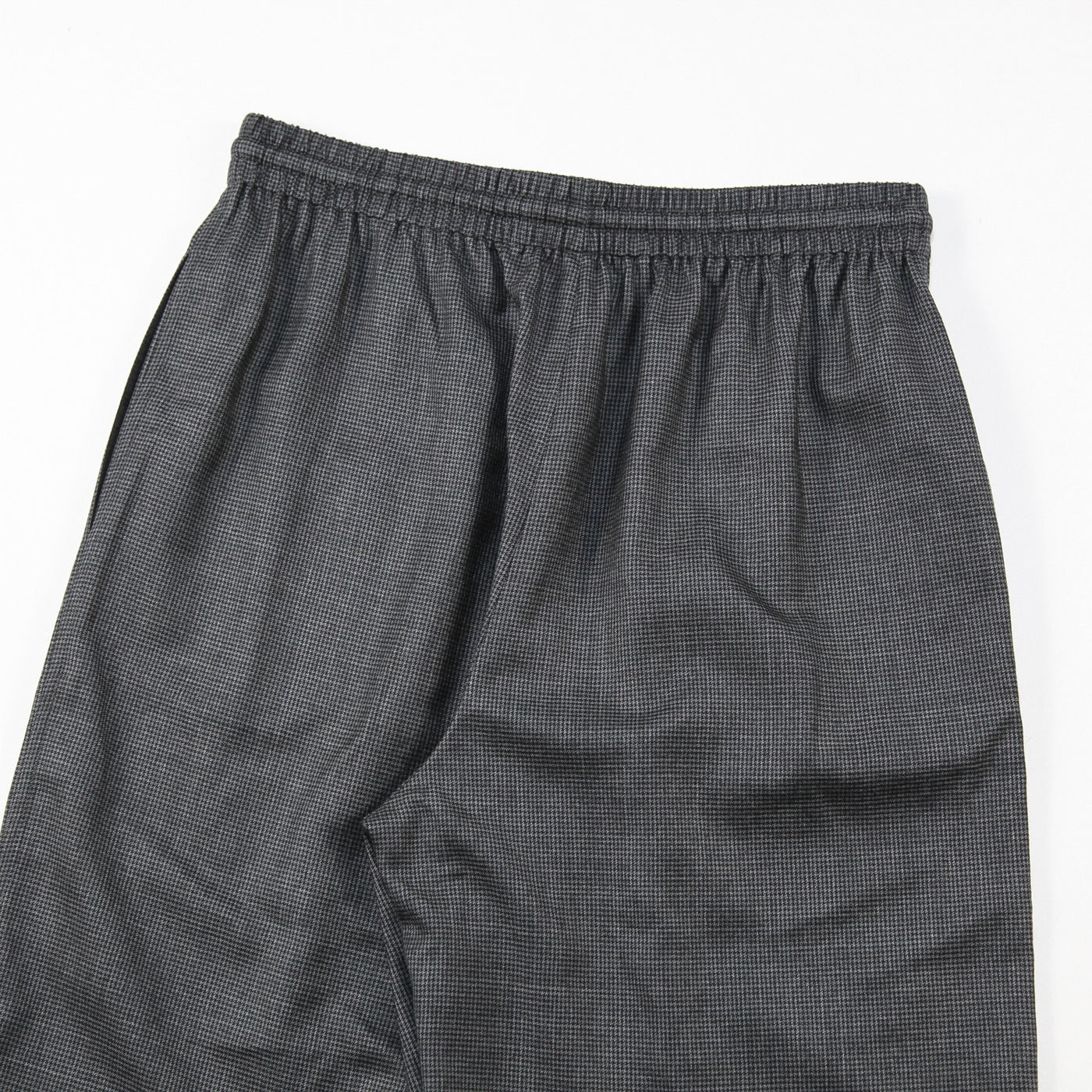 2024AW ストレート ジョギングパンツ / プリンス・オブ・ウェールズ カシミア 2P823856W.09GX 36