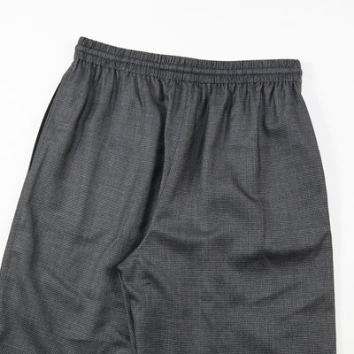 2024AW ストレート ジョギングパンツ / プリンス・オブ・ウェールズ カシミア 2P823856W.09GX 36