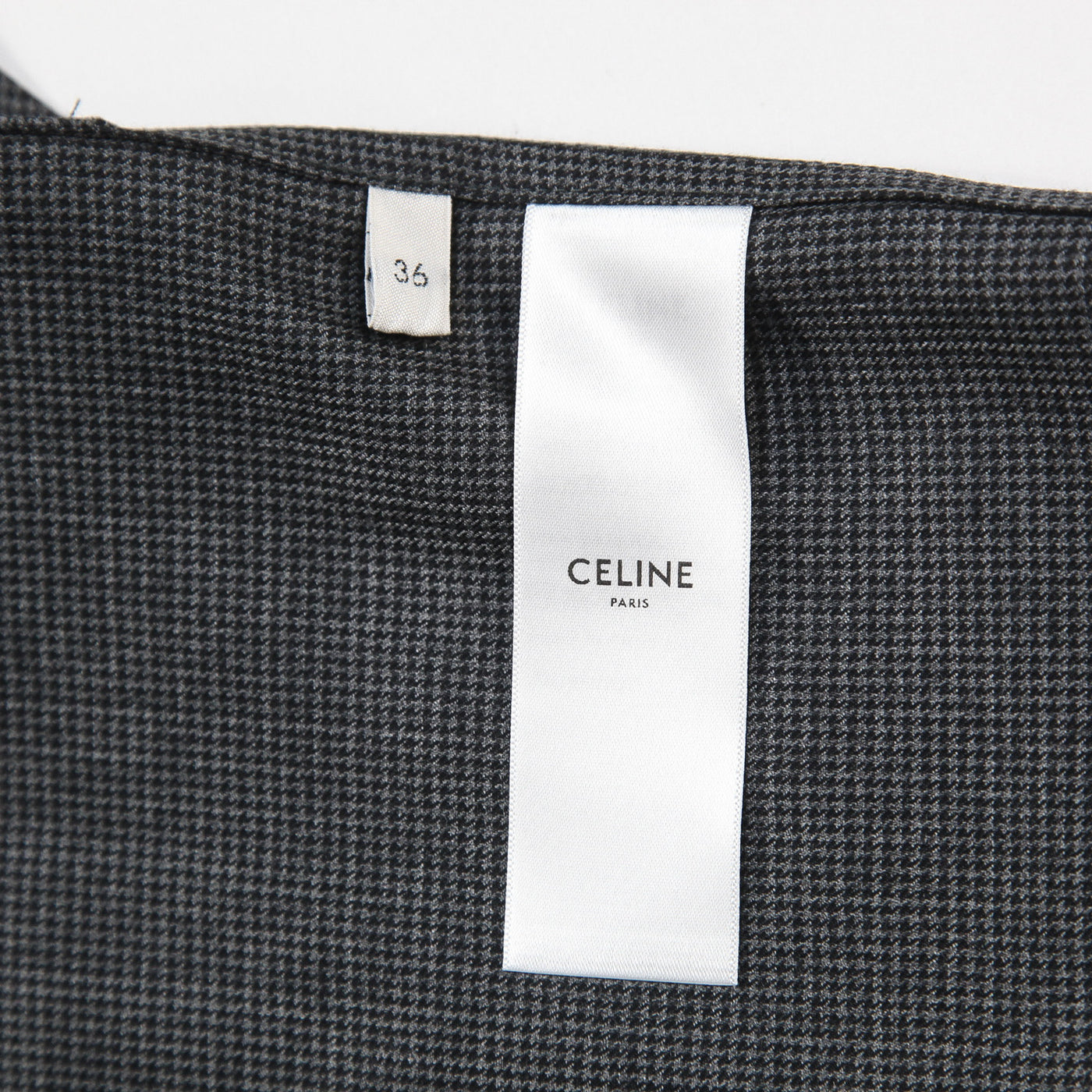 2024AW ストレート ジョギングパンツ / プリンス・オブ・ウェールズ カシミア 2P823856W.09GX 36