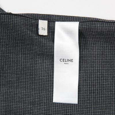 2024AW ストレート ジョギングパンツ / プリンス・オブ・ウェールズ カシミア 2P823856W.09GX 36