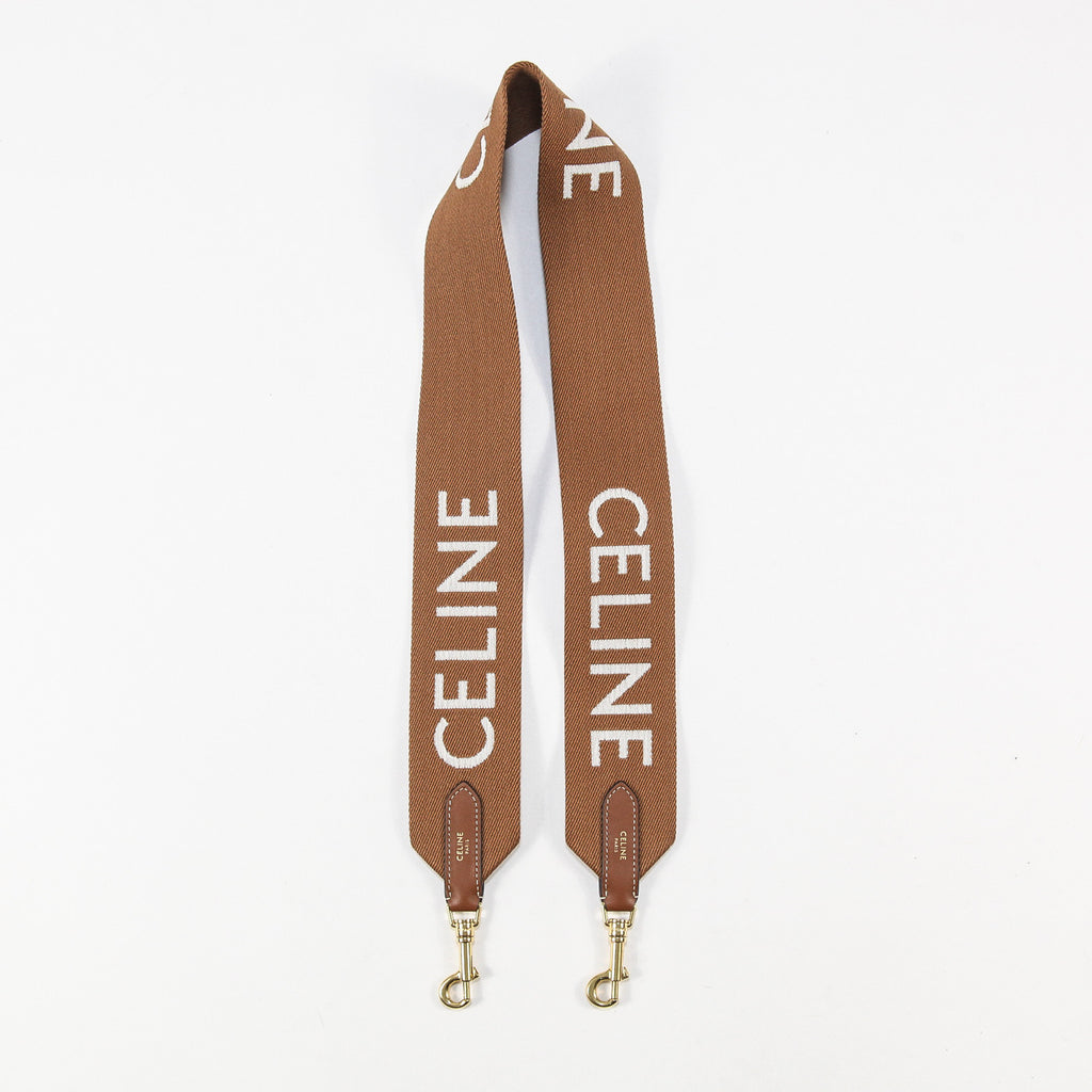 CELINE / セリーヌ CELINEジャカード ロングストラップ / ウール