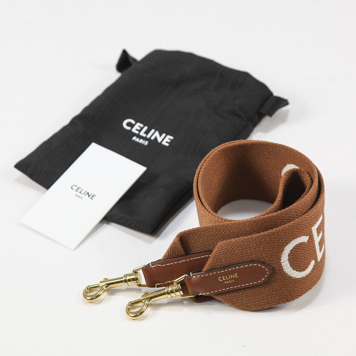 CELINE / セリーヌ CELINEジャカード ロングストラップ / ウール