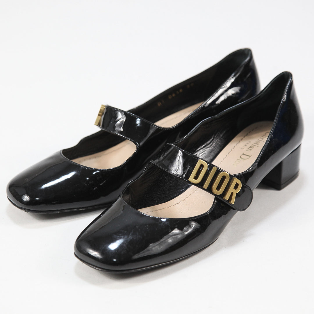 Christian Dior 2018SS BABY-D パテントレザー メリージェーンシューズ
