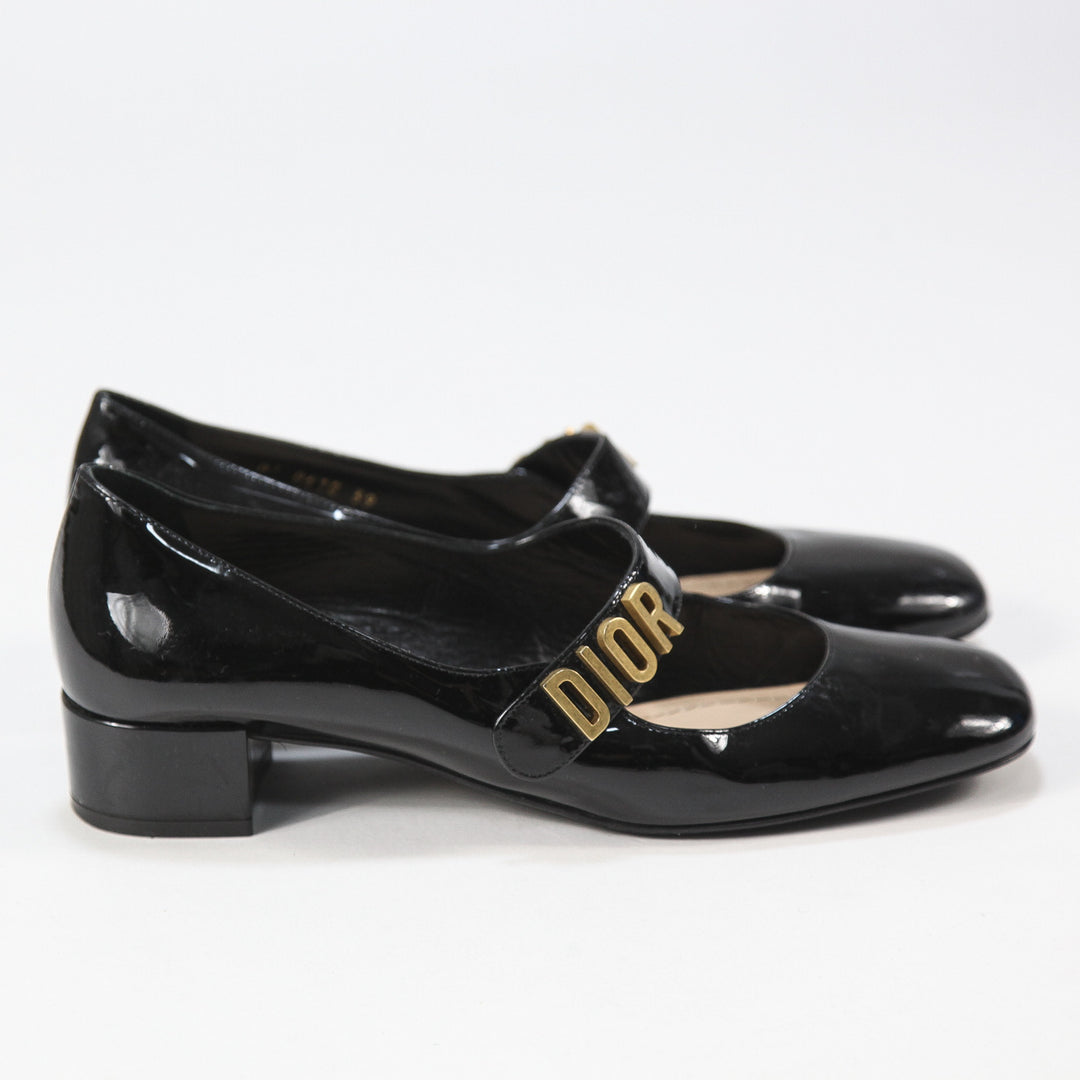 Christian Dior 2018SS BABY-D パテントレザー メリージェーンシューズ