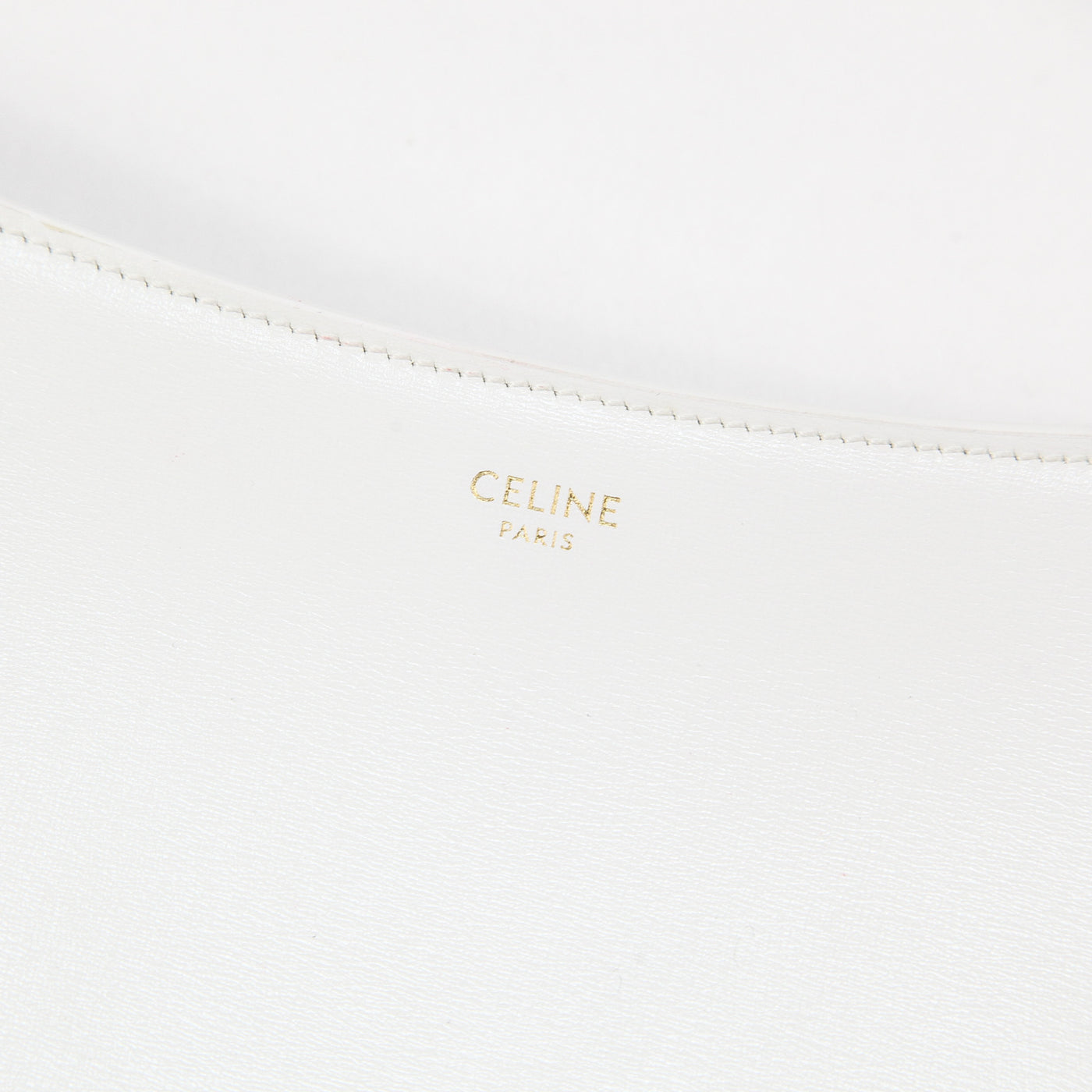 CELINE 2023SS ミディアム クロックバッグ / シャイニーカーフスキン 