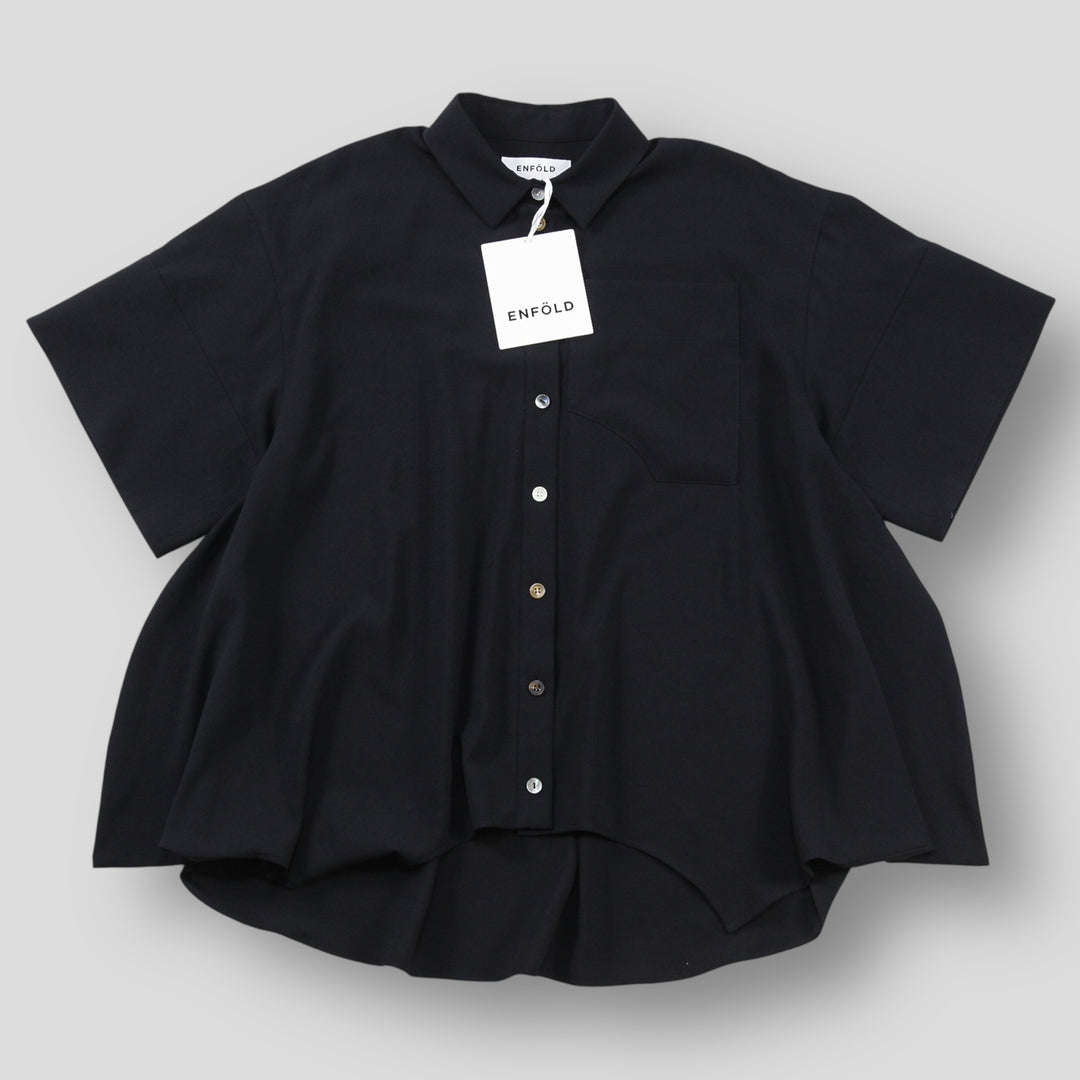 再値下げ　ENFOLD  プルオーバー　ブラック ENFOLD SOLID-SLEEVE PULLOVER – COLDBECK ONLINE
