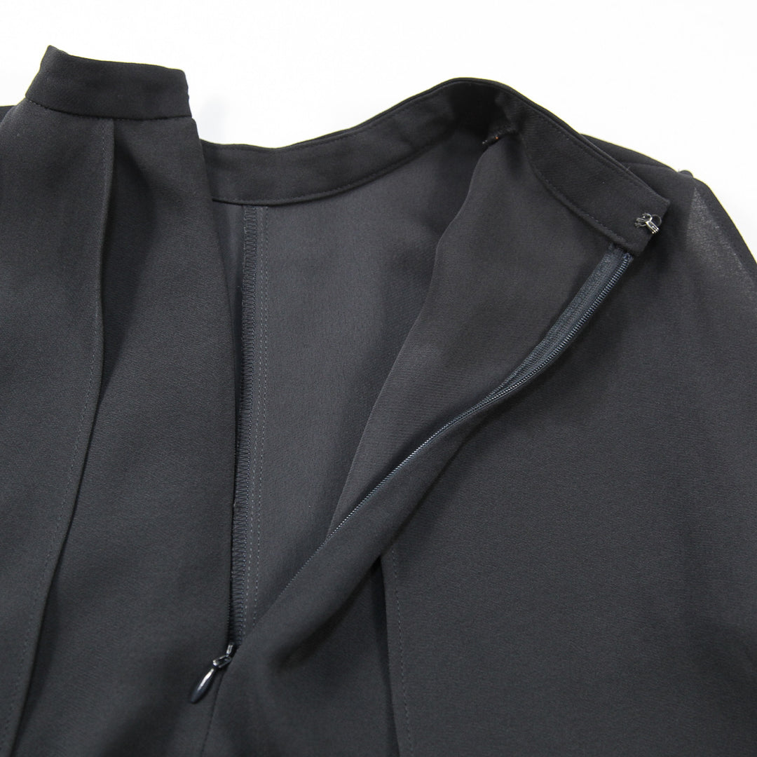 【美品】  ENFOLD / エンフォルド | PEジョーゼット アシンメタックTANK TOP チュニック | 38 | チャコールグレー | レディース 未使用】ENFOLD PEジョーゼット アシンメタック タンクトップ - メルカリ