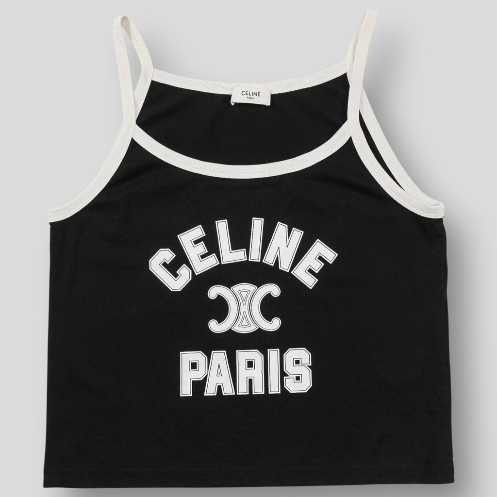 CELINE / セリーヌ 2024SS CELINE PARIS タンクトップ / コットン