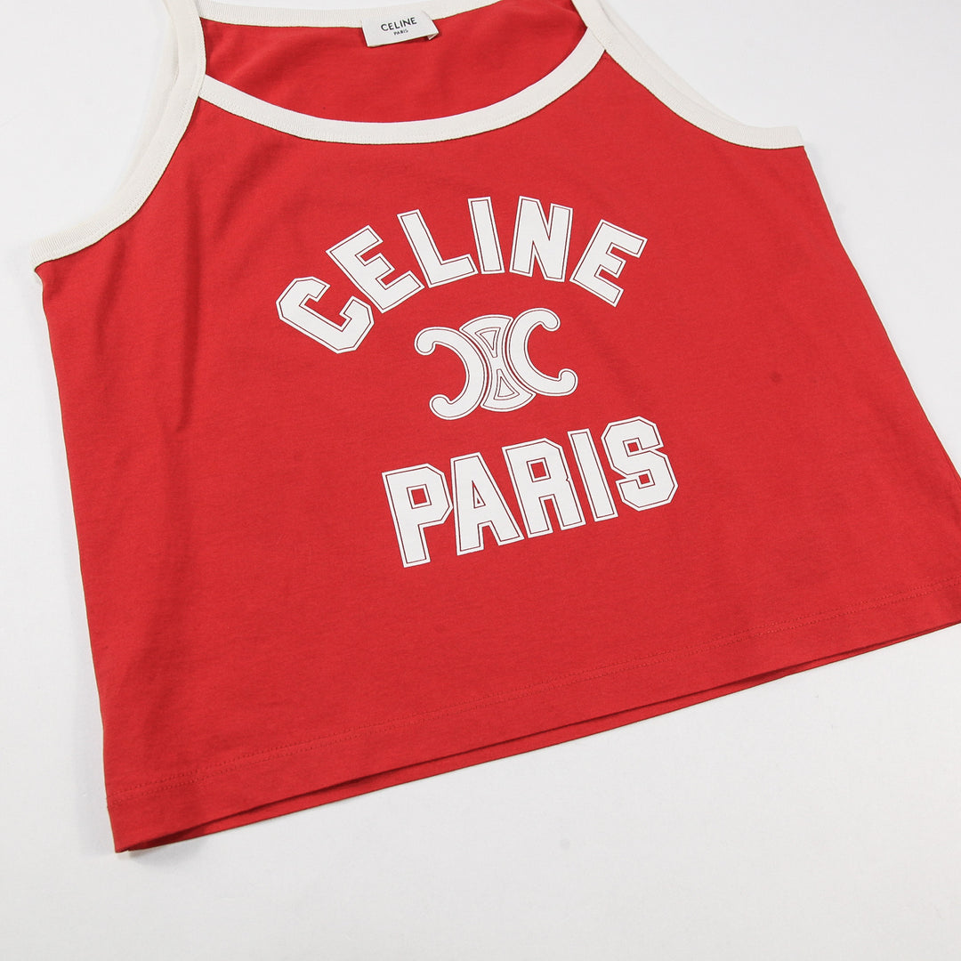 CELINE / セリーヌ 2024SS CELINE PARIS タンクトップ / コットン