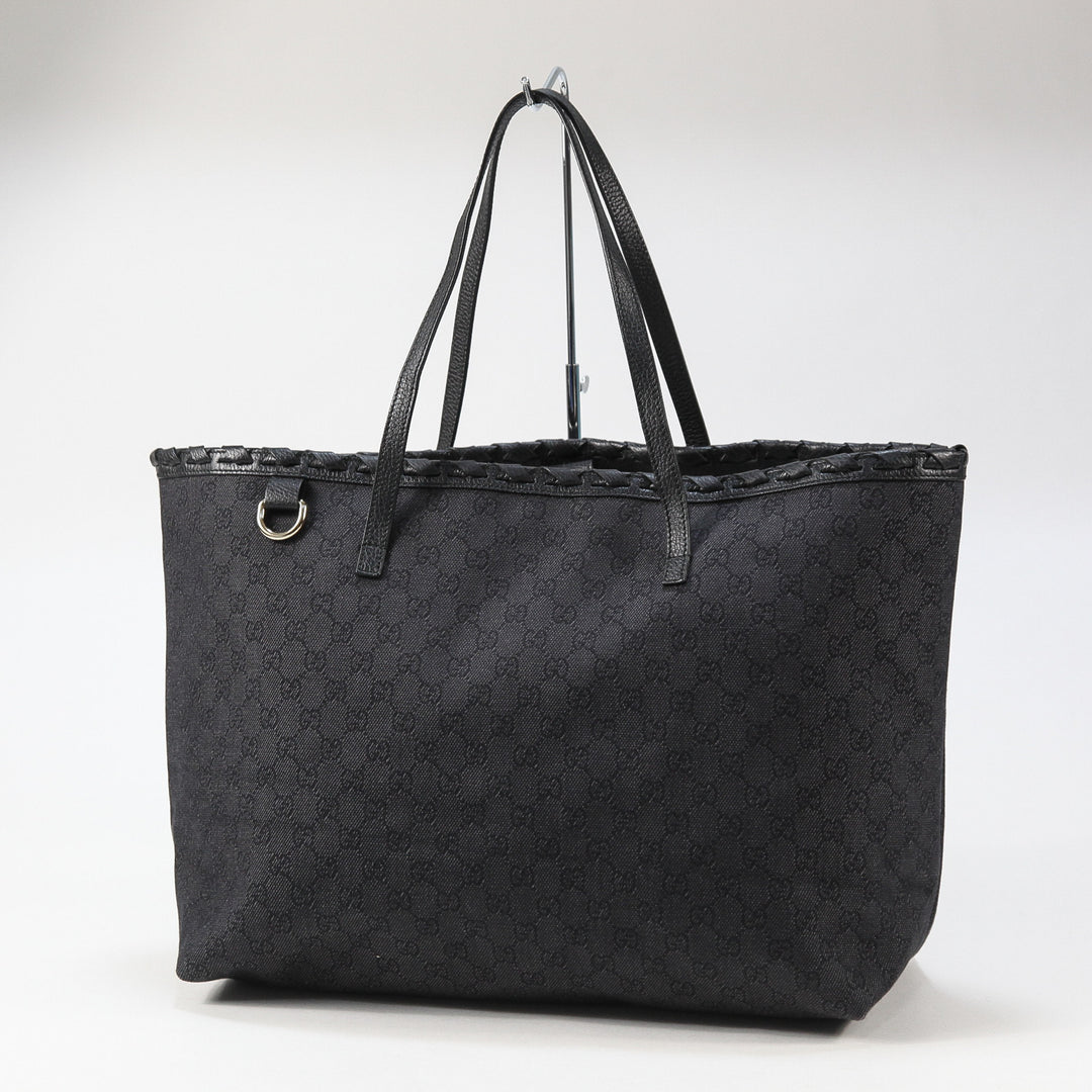 GUCCI / グッチ GGキャンバス×レザー トートバッグ 354666 493492