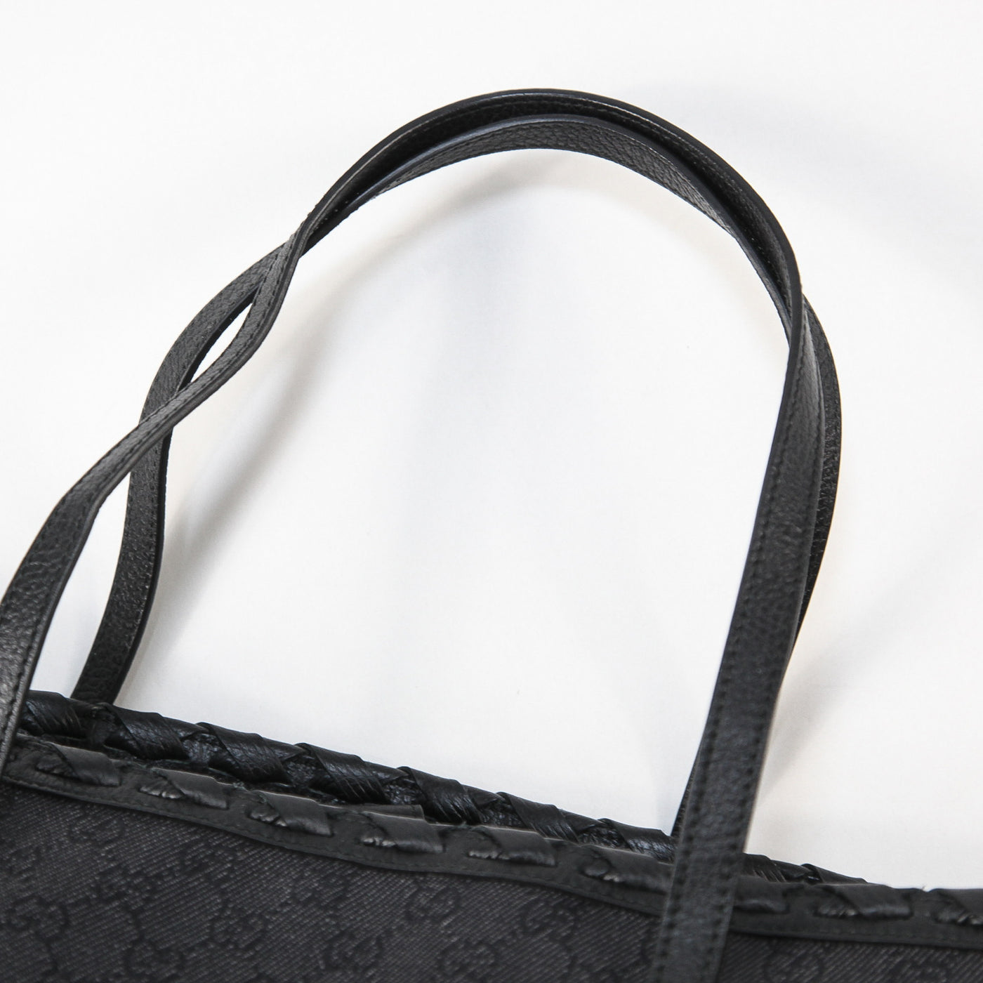 GUCCI / グッチ GGキャンバス×レザー トートバッグ 354666 493492