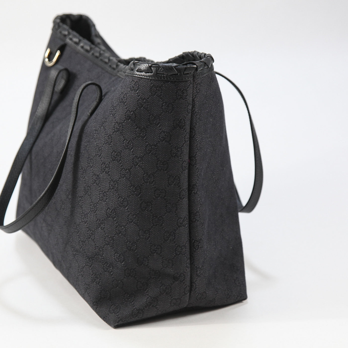 GUCCI / グッチ GGキャンバス×レザー トートバッグ 354666 493492