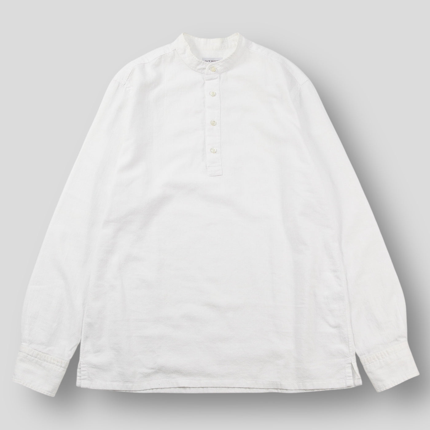 GUY ROVER x Brilla per il gusto 別注 バンドカラー プルオーバー